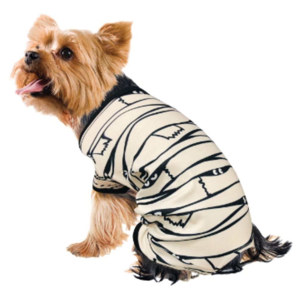 Brand New Way To Celebrate! Halloween Mummy Pet Pajamas